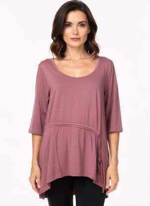 Tunique manches courtes violet G!OZE femme