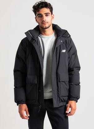 Doudoune manches longues sans capuche noir NEW BALANCE homme