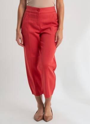 Pantalon 7/8 rouge MALOKA femme