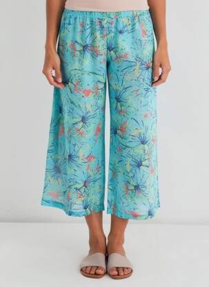 Pantacourt bleu G!OZE femme