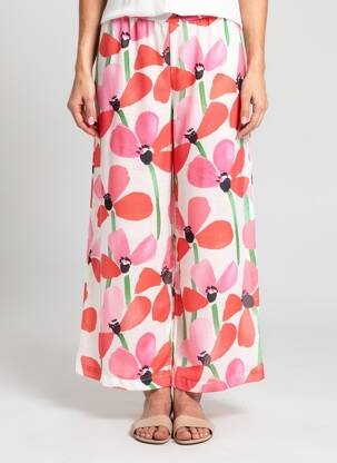 Pantalon 7/8 blanc G!OZE femme