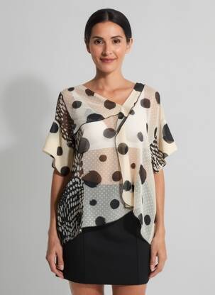 Blouse blanc G!OZE femme