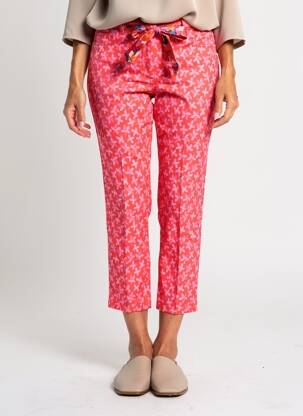 Pantacourt rouge PAUL BRIAL femme