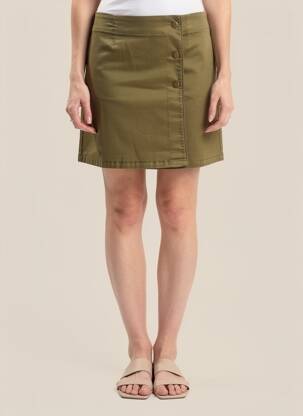 Jupe courte vert PAUL BRIAL femme
