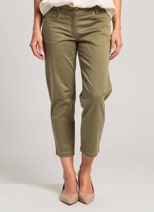 Pantalon 7/8 vert PAUL BRIAL femme