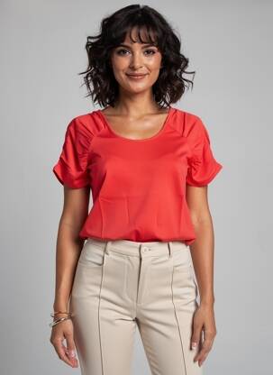 Top rouge PAUL BRIAL femme
