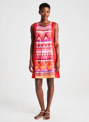 Robe courte rouge PAUL BRIAL femme