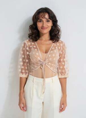 Boléro beige PAUL BRIAL femme