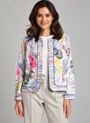 Veste casual rose PAUL BRIAL femme