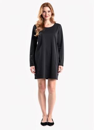 Robe courte manches longues manches longues noir COP COPINE femme