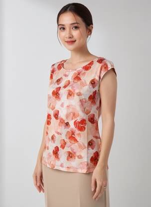 Top rouge PAUL BRIAL femme