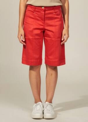 Bermuda rouge PAUL BRIAL femme