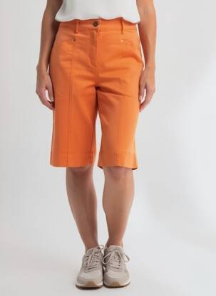 Bermuda orange PAUL BRIAL femme