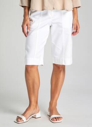 Bermuda blanc PAUL BRIAL femme