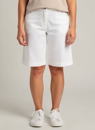 Bermuda blanc PAUL BRIAL femme