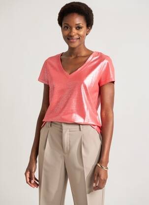 T-shirt rose MALOKA femme