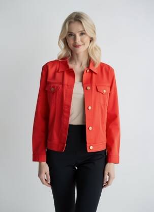 Veste casual rouge PAUL BRIAL femme