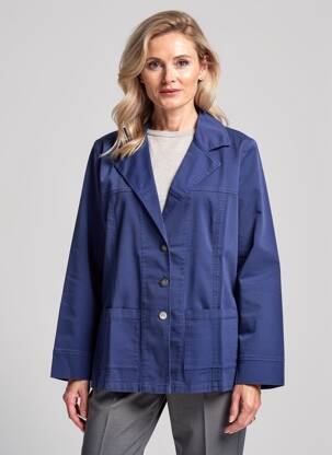 Veste casual bleu PAUL BRIAL femme