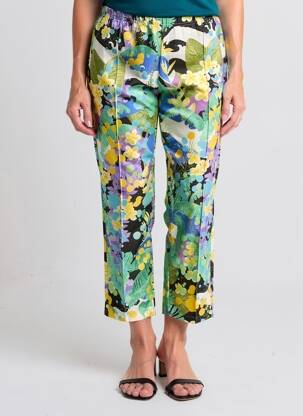 Pantalon 7/8 vert G!OZE femme