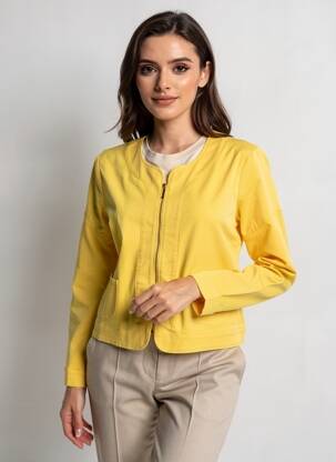 Veste casual jaune PAUL BRIAL femme
