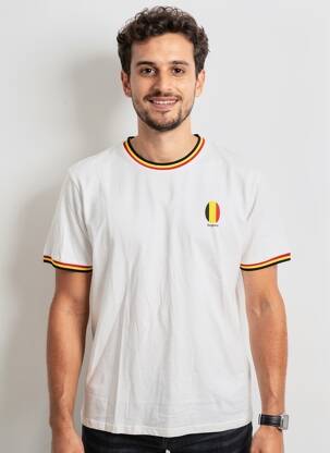 T-shirt blanc ZEB STYLE LAB  homme