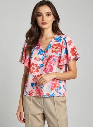 Chemisier rose VERO MODA femme