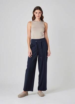 Pantalon droit stretch taille normale bleu STREET ONE femme