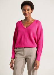 Pull rose MORGAN femme