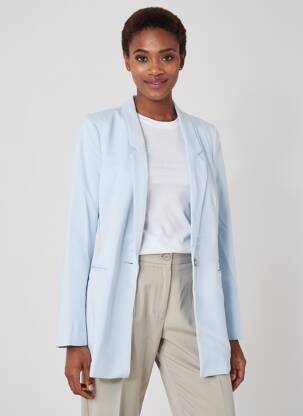 Blazer bleu ESPRIT femme