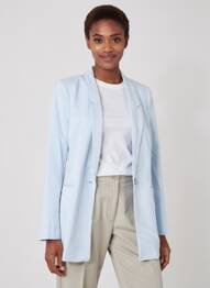 Blazer bleu ESPRIT femme