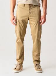 Pantalon chino marron TOMMY HILFIGER homme