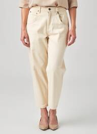 Pantalon 7/8 beige YUGEN femme
