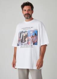 T-shirt blanc REDEFINED REBEL homme