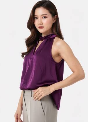 Blouse violet VILA femme