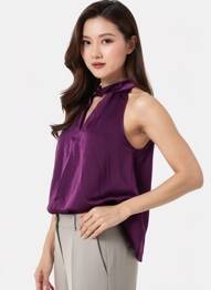 Blouse violet VILA femme