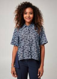 Chemisier bleu LE FABULEUX MARCEL DE BRUXELLES femme