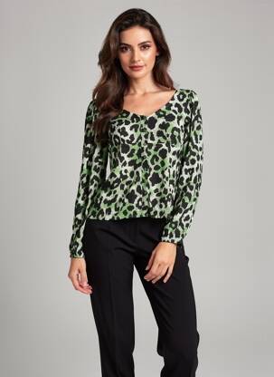 Chemisier vert VILA femme