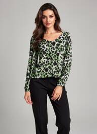 Chemisier vert VILA femme