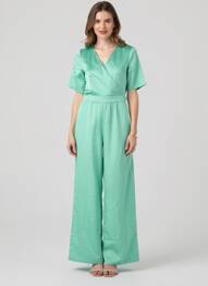 Combi-pantalon vert VERO MODA femme