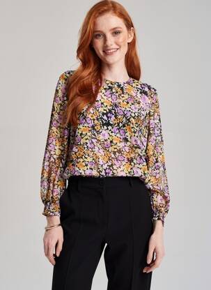 Chemisier noir VERO MODA femme