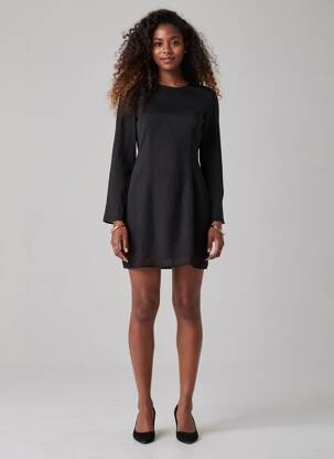 Robe courte noir VERO MODA femme
