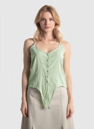 Blouse vert HAILYS femme