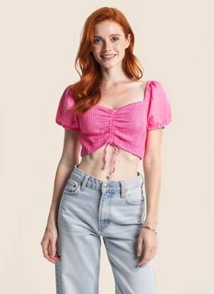 T-shirt rose TALLY WEIJL femme