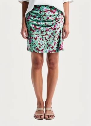 Jupe courte vert ONLY femme