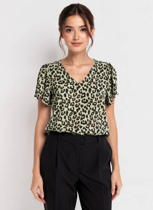 Chemisier vert VERO MODA femme