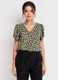 Chemisier vert VERO MODA femme