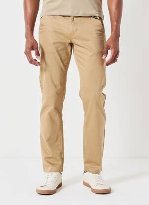 Pantalon droit beige BRUCE & BUTLER  homme