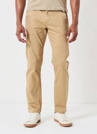 Pantalon droit beige BRUCE & BUTLER  homme