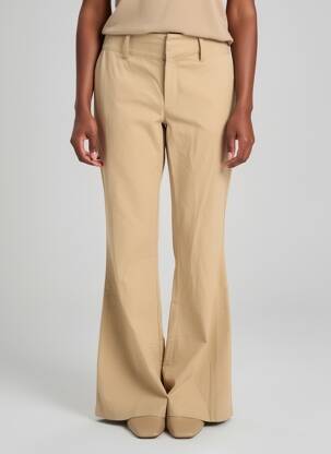 Pantalon flare beige DAISY STREET femme