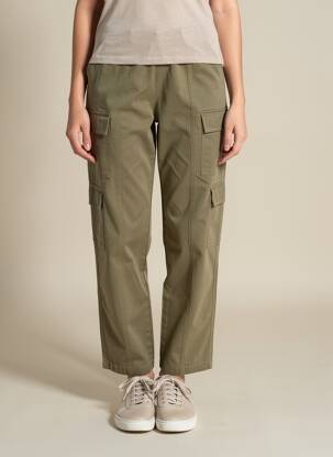 Pantalon cargo vert 24 COLOURS femme